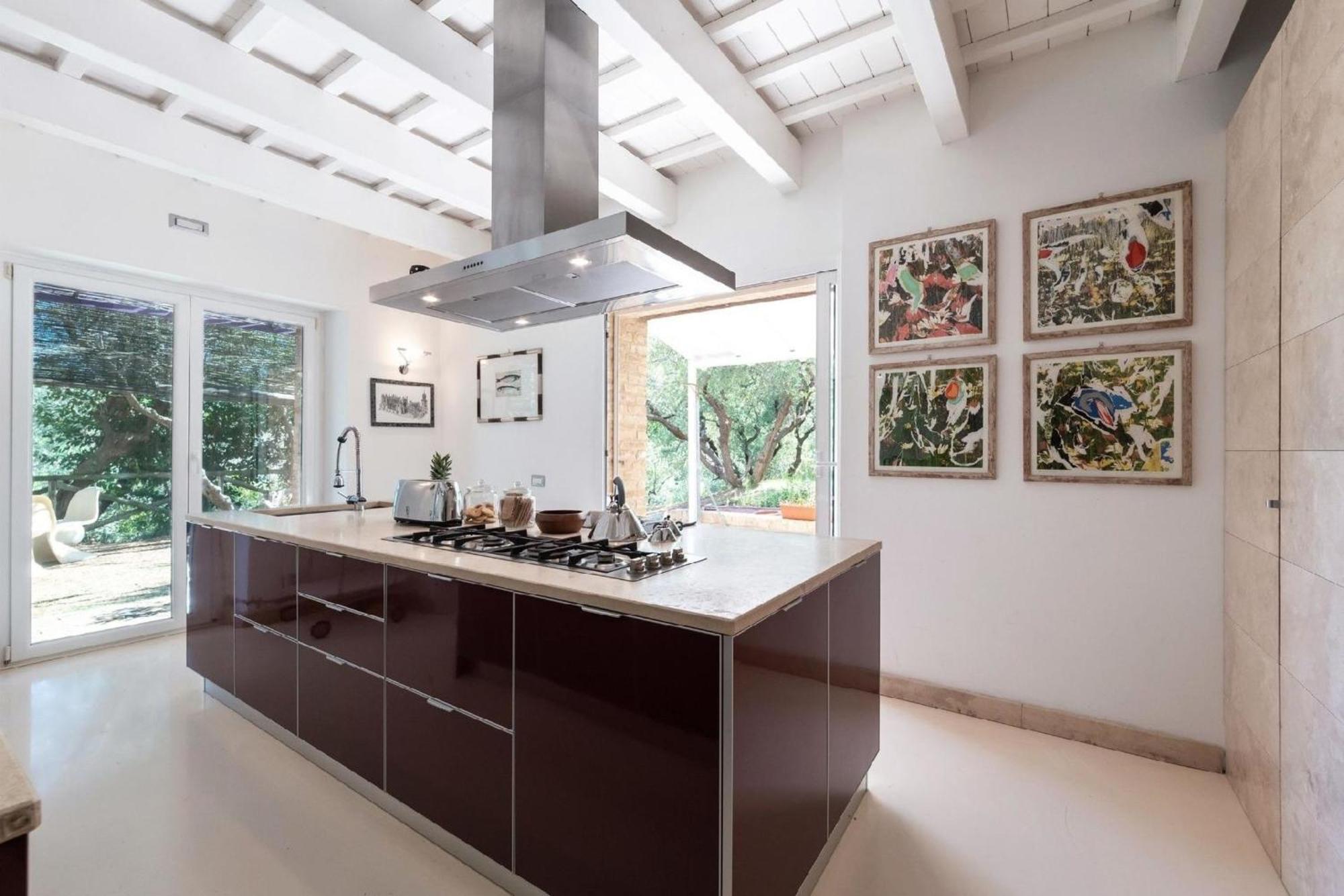 Willa Meernahes Ferienhaus Casa Cantagallo Mit Pool Fermo Zewnętrze zdjęcie