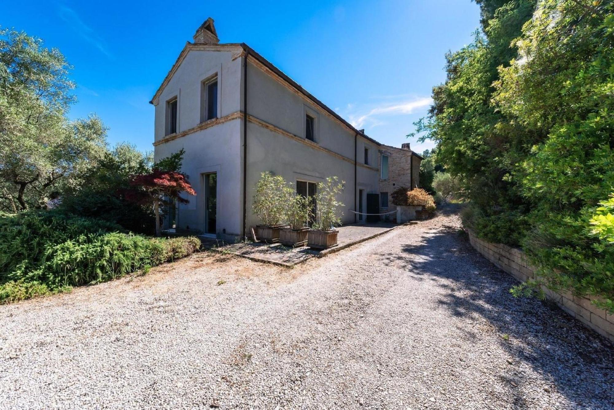 Willa Meernahes Ferienhaus Casa Cantagallo Mit Pool Fermo Zewnętrze zdjęcie