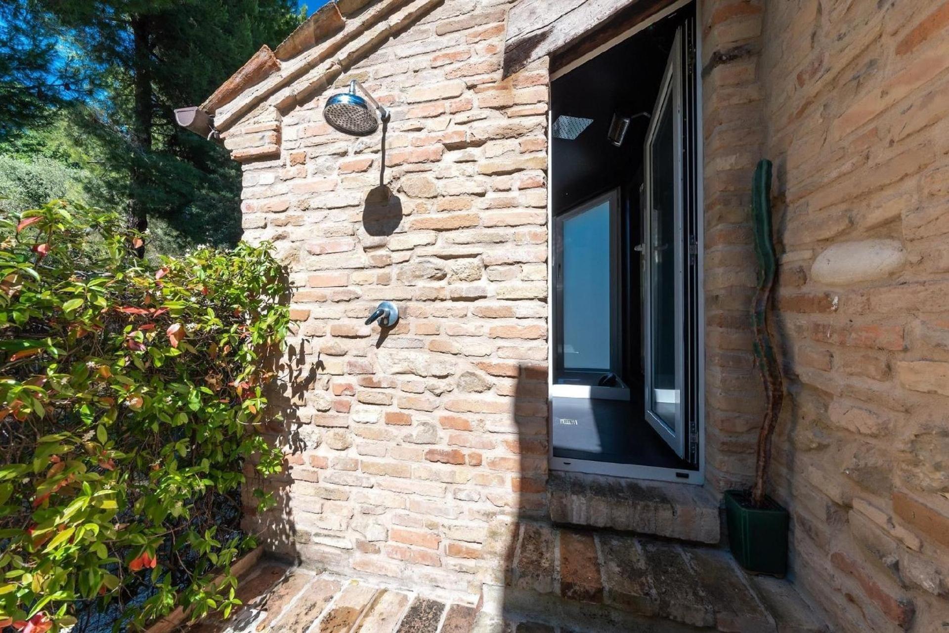 Willa Meernahes Ferienhaus Casa Cantagallo Mit Pool Fermo Zewnętrze zdjęcie