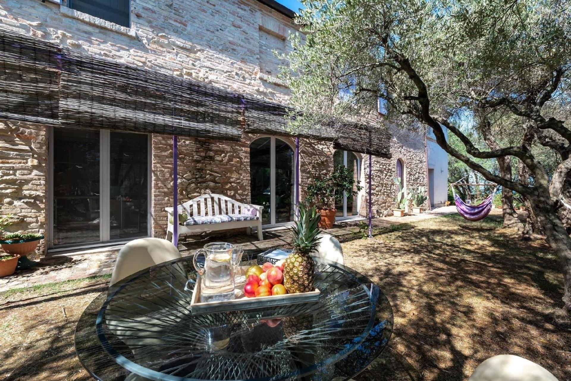 Willa Meernahes Ferienhaus Casa Cantagallo Mit Pool Fermo Zewnętrze zdjęcie