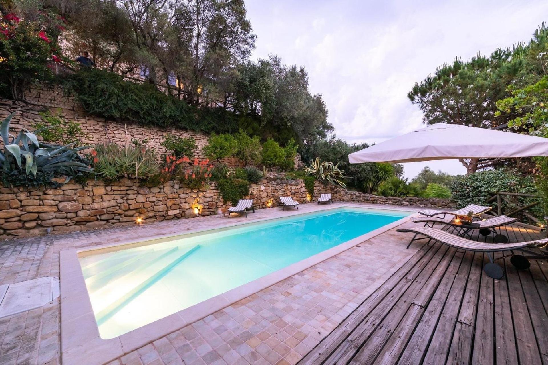 Willa Meernahes Ferienhaus Casa Cantagallo Mit Pool Fermo Zewnętrze zdjęcie